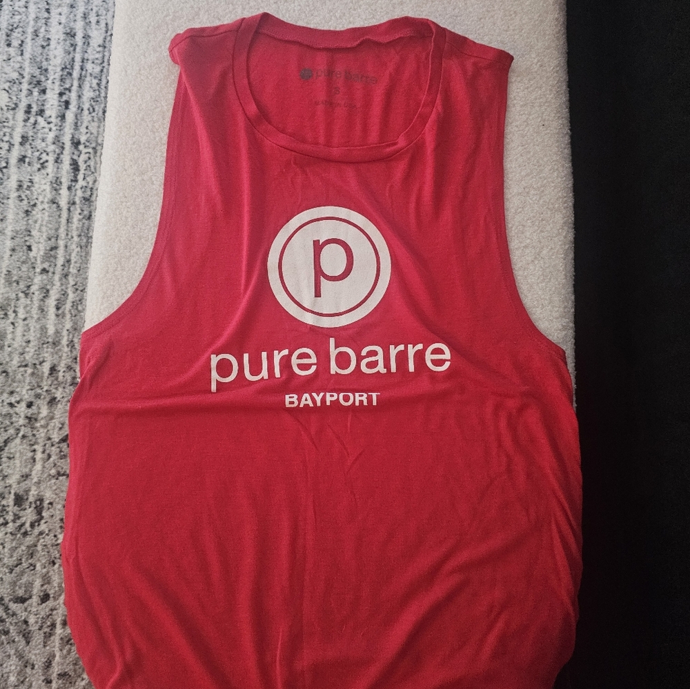 Pure Barre Red Tank Top